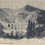 Frankreich - St. Etienne - Lyon Bahnpost Karte n. Lyon 1903