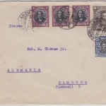 Chile - 15 Ctv. Ganzsache + Zusatz Brief Ambulancia 43 Bahnpost San Antonio 1930