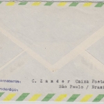 Brasilien - 60 Cr. Weihnachtsmarke Natal Luftpostbrief Sao Paulo - Berlin 1981