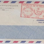 El Salvador, 59 Ctv. AFS - LupoBf. San Salvador - SCHWEIZ 1962
