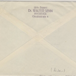 Österreich - 2,40 S. Schulkind/Mädchen Brief Innsbruck - Winterthur 1953