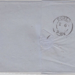 NDP - 3x1 Gr. gez. Einschreibebrief Rheydt - Cöln 1870 - Briefhülle ohne Inhalt