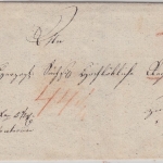 Thurn & Taxis - L2 Arnstadt a. Auslagenbrief n. Gotha 1823 - ohne Inhalt