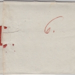 Thurn & Taxis - Eisfeld R3 L1 auf undat. Francobriefhülle n. Saalfeld