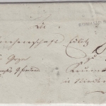 Thurn & Taxis/Österreich - Grenzfrankobrief Römhild R3 - Krumbach 1841