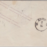 Thurn & Taxis - 3 Sgr. Ganzsachenumschlag Eisenach - Magdeburg