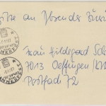 Berlin - Stuttgart 1967 Tag der Aerophilatelie SST 30 Pfg. Bauwerke Ganzsache