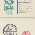 Berlin - Marineschiffspost 52/Schulschiff Deutschland - Besuch in Ponta Delgada