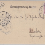 Österreich - Salzburg, Mozart-Denkmal, sw-AK gelaufen 1900 n. München