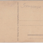 Bayern, Nürnberg - Synagoge, sw-Künstlerkarte, ungelaufen ca. 1930