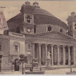 Malta - Musta Dome, sw-AK, ungelaufen ca. 1910/15