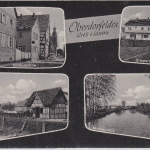Hessen - Oberdorfelden Kr. hanau, Mehrbild-sw-Fotokarte, gelaufen 1966