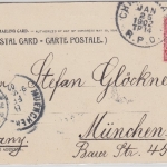 USA - Chicago, Michigan Ave., sw-AK, gelaufen 1902 n. München