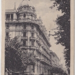 Italien - Rom, Via Boncompagai, Hotel Excelsior - sw-AK gelaufen 1928