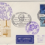 Olympiade 1988, Sonderluftpost Frankfurt - Seoul, Zuleitung SST Leverkusen