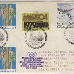 Olympiade 1980 - Griechenland - Sonderflug/Olympic Torch Flight Olympia - Lake