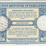 BRD - 60 Pfg. Internatinaler Antwortschein IAS Londoner Muster Kempten 1961