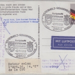 BRD/Postkrieg - 80 Pfg. Heimatvertriebene LupoKarte i.d.UDSSR SST Osterholz -