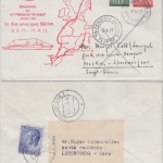BRD/Luxemburg - Schiffspost MS Prinsesse Ragnild Brief i.d. UdSSR Lagergebühr