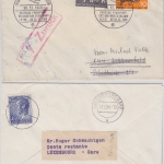 BRD/Postkrieg - 20 Pfg. 20 J. Vertreibung LH-1st-Flug Frankfurt Dar Es Salam