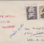 BRD/England - 20 Pfg 20J. Vertreibung Brief Neustadt/Holstein Schorbus/DDR 1967