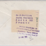 BRD/Postkrieg - 20 Pfg. 20 J. Vertreibung LH-1st-Flug Frankfurt - Prag 1966