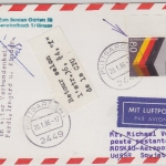 BRD/Postkrieg - 80 Pfg. Heimatvertriebene LupoKarte i.d. UdSSR Puttgarden 1986