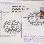 BRD/Postkrieg - 80 Pfg. Heimatvertriebene LupoKte. i.d. UdSSR SST Essen 1986