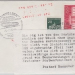 BRD/Postkrieg - 20 Pfg. Brandenburger Tor u.a. Brief i.d. UdSSR SST Leinfelden