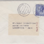 BRD/Postkrieg - 20 Pfg. Brandenburger Tor u.a. Brief i.d. UdSSR SST Leinfelden