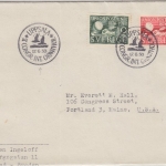 Schweden - Uppsala X. Int. Ornithologen Kongress 1950 SST Brief n. USA 1950
