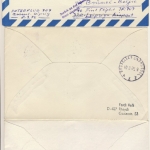 DDR - Interflug 1975, 1st-Flug Leipzig-Brüssel, Brüssel-Leizig + 2 Zuleitungen