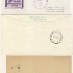 BRD - Sonderflugpost Freudenstadt/5 Jahre EAPC 1958 4 Belege Fallschirm-Abwurf