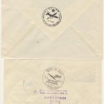 DDR - Dt. Lufthansa/DDR 1960 Erstflug Berlin-Moskau u. retour 2 Schmuckkuverts