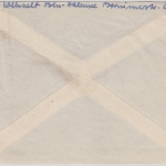 Berlin - 50 Pfg. Bauten I Luftpostbrief 2.Gewichtsstufe Halensee - Köln 1954