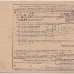 Bizone - 2 Mk. + 2x40 Pfg. Bauten Paketkarte n. BELGIEN Iserlohn - Brüssel 1951