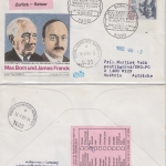 BRD - 80 Pfg. Born/Franck Nobelpreis Schmuck-FDC + ESST Bonn - Wien 1982