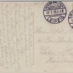 DR - Leipzig 1913 SST Intern. Baufach-Ausstellung Karte n. Laboe