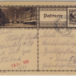 Österreich - Bahnpost Hohenau - Korneuburg 623 10 Gr. Bildganzsache Großrusbach