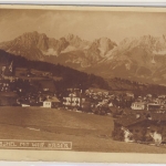 Österreich-Infla - Bahnpost Innsbruck - Salzburg 197 Ansichtskarte Kitzbühel n.