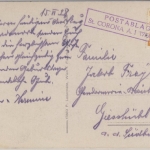 Österreich - Postablage St. Corona am Wechsel Farb-AK n. Giesshübl 1928