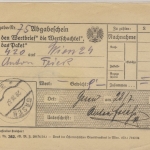 Österreich - 5 Gr. Portomarke Paketaufgabeschein Gasen 1937 Stichwort Steiermark