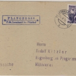 Österreich - Postablage Plangeross P. St. Leonhard i. Pitzthal Drucksache 1952
