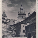 Rumänien - Sghisoara Schäßburg sw-Fotokarte n. Gera 1938