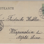 Schleswig-Holstein - Kiel, Schlossgarten mit Universität sw-AK gelaufen 1904