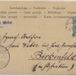 Kind in Militäruniform, sw-Fotokarte v. Dessau 1902, Abs. J. Weber Stadtrath