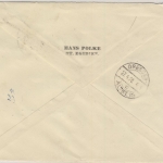 DR - 60 Pfg. Stephan Einschreiben 2. Gewichtsstufe Sanct Egidien - Dresden 1928