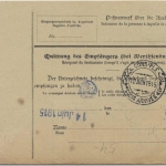 DR - 2 Mk. Friedensdruck + 20 Pfg. Germania Paketkte. i.d. TÜRKEI Göppersdorf b.