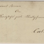 Bayern - Pegnitz viol. K1 Dienstbrief v. Bronn n. Kulmbach - mit Inhalt 1872
