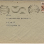 Berlin - 10 Pfg. Grünaufdruck Einzelfrankatur Ortsbrief B.-Charlottenburg 1949
